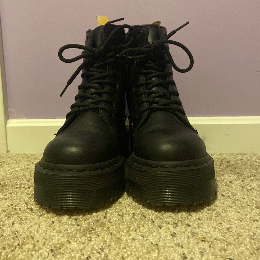 Dr. Martens Vegan Jadon II Mono Platforms